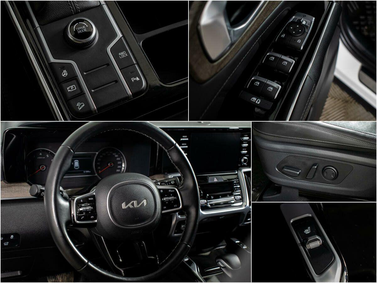 Kia Sorento 2022, белый