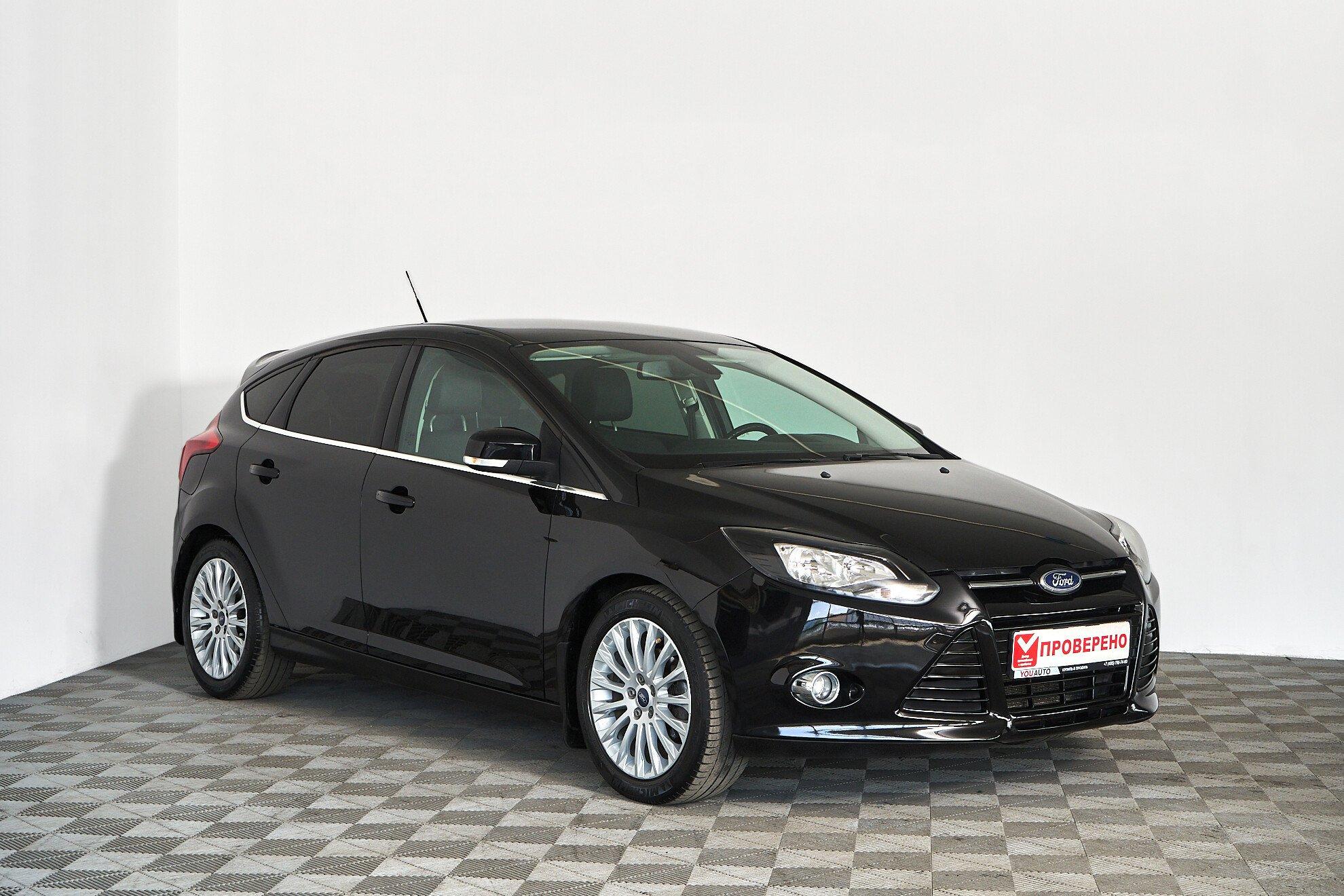 Ford Focus 2014, черный