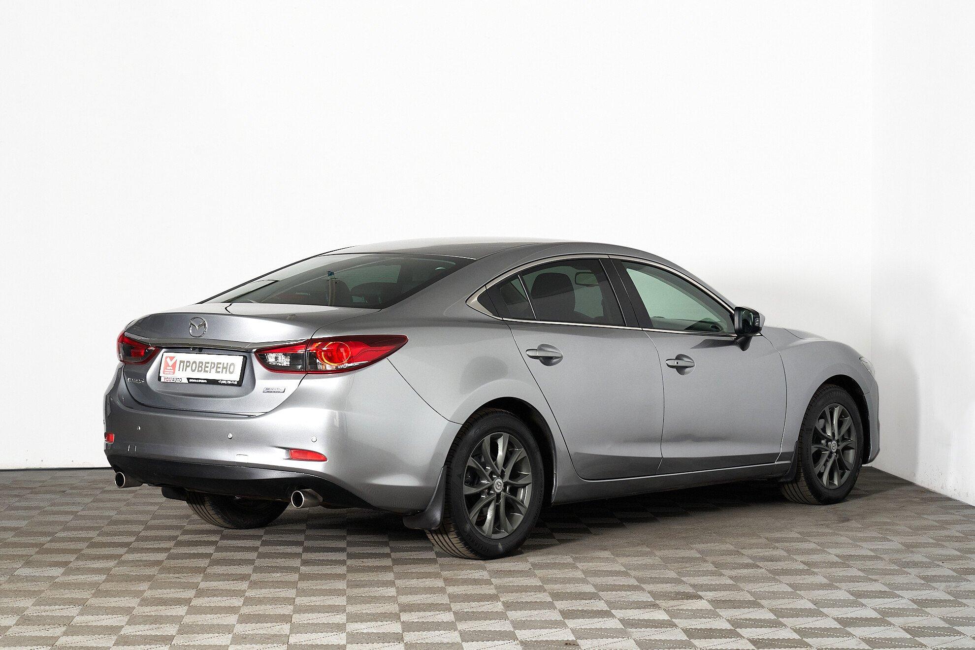 Mazda 6 2013, серебряный