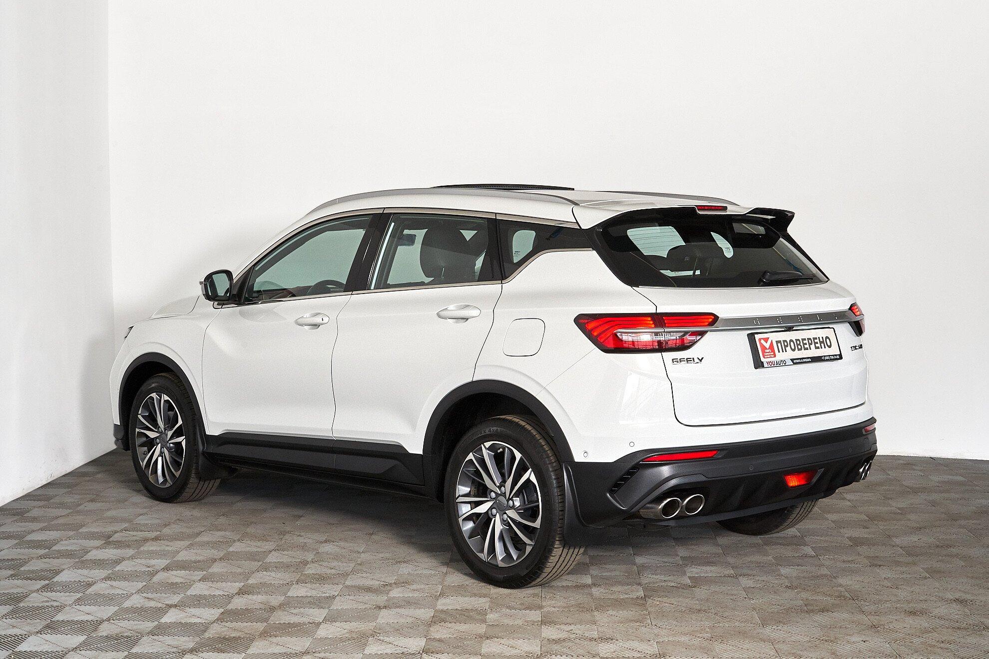 Geely Coolray 2022, белый