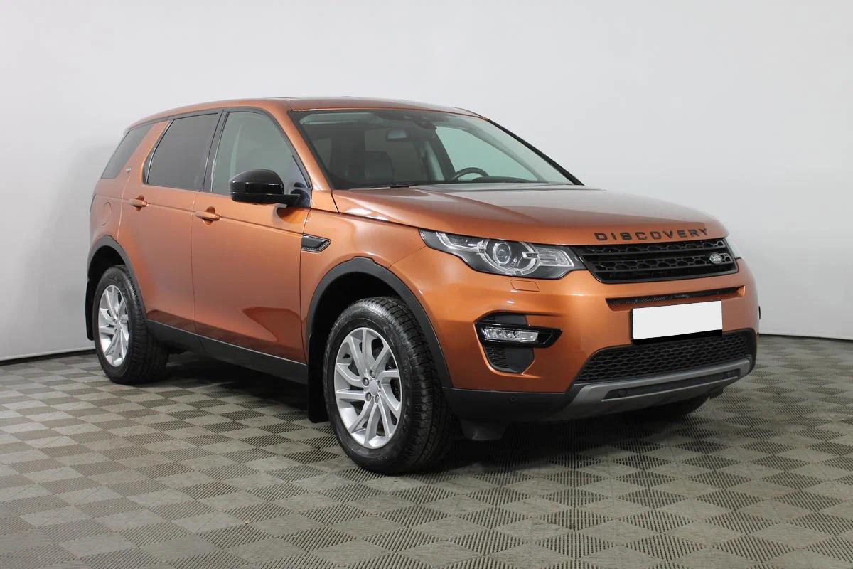 Land Rover Discovery Sport 2017, оранжевый