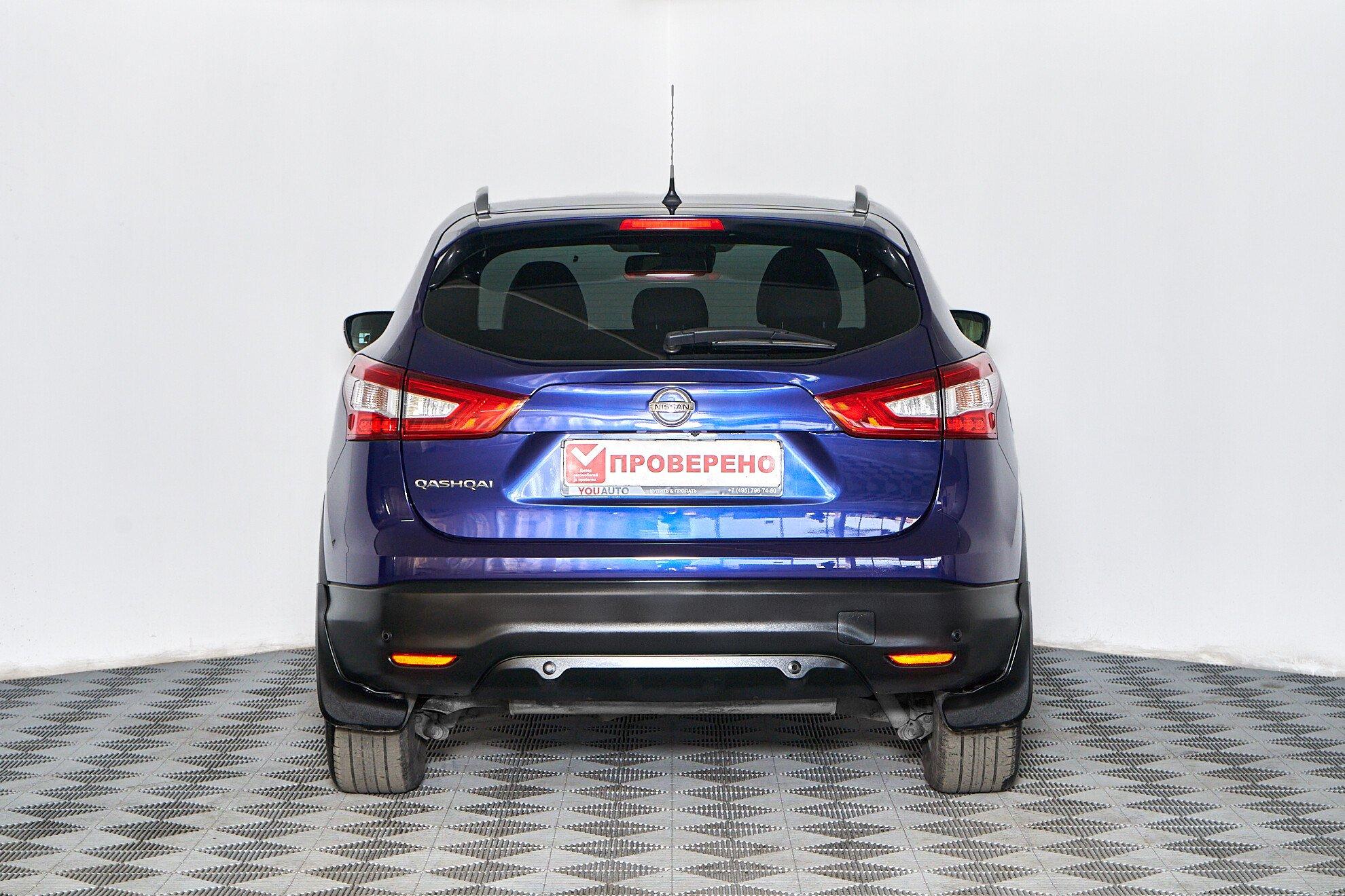 Nissan Qashqai 2018, синий