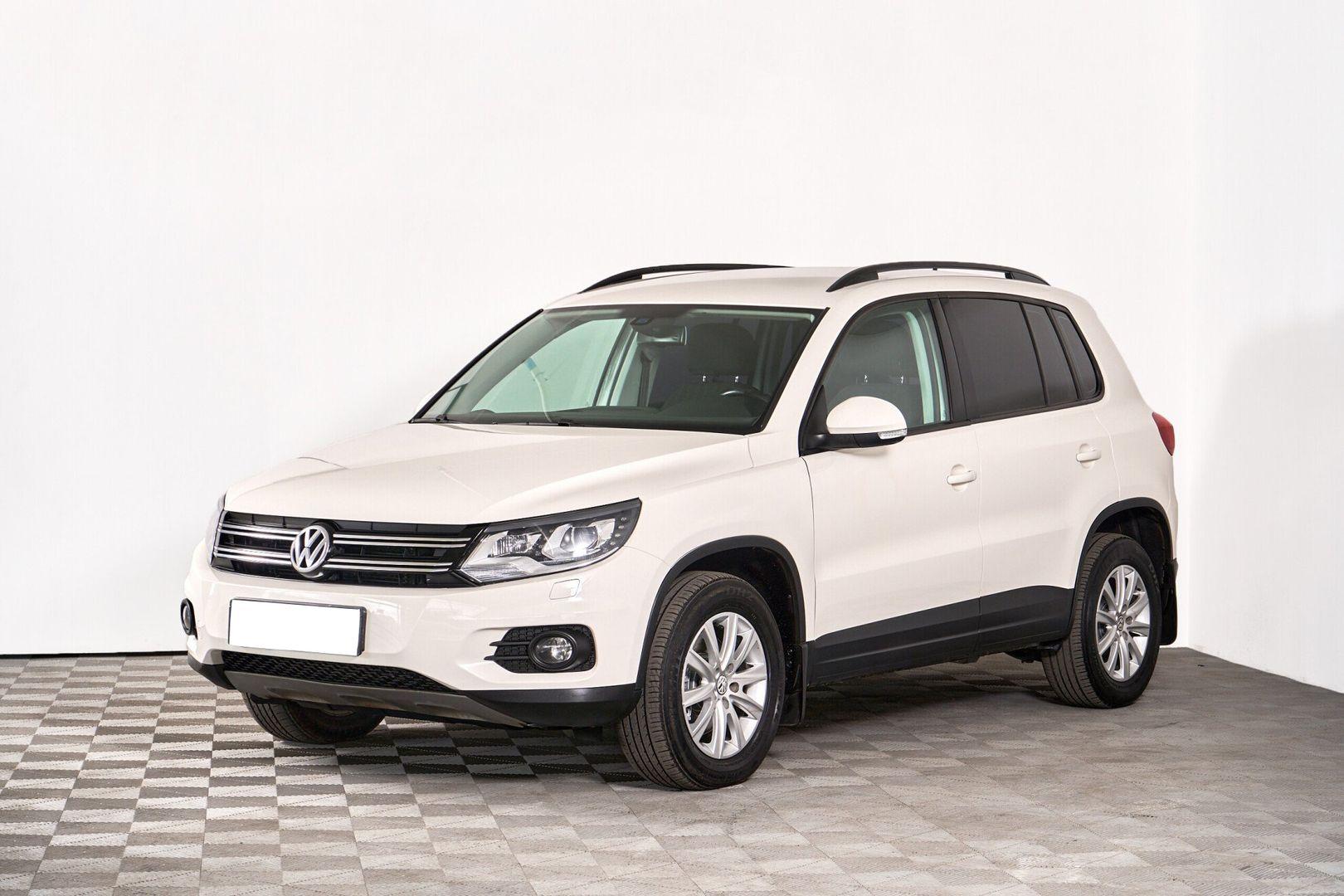 Volkswagen Tiguan 2014, белый