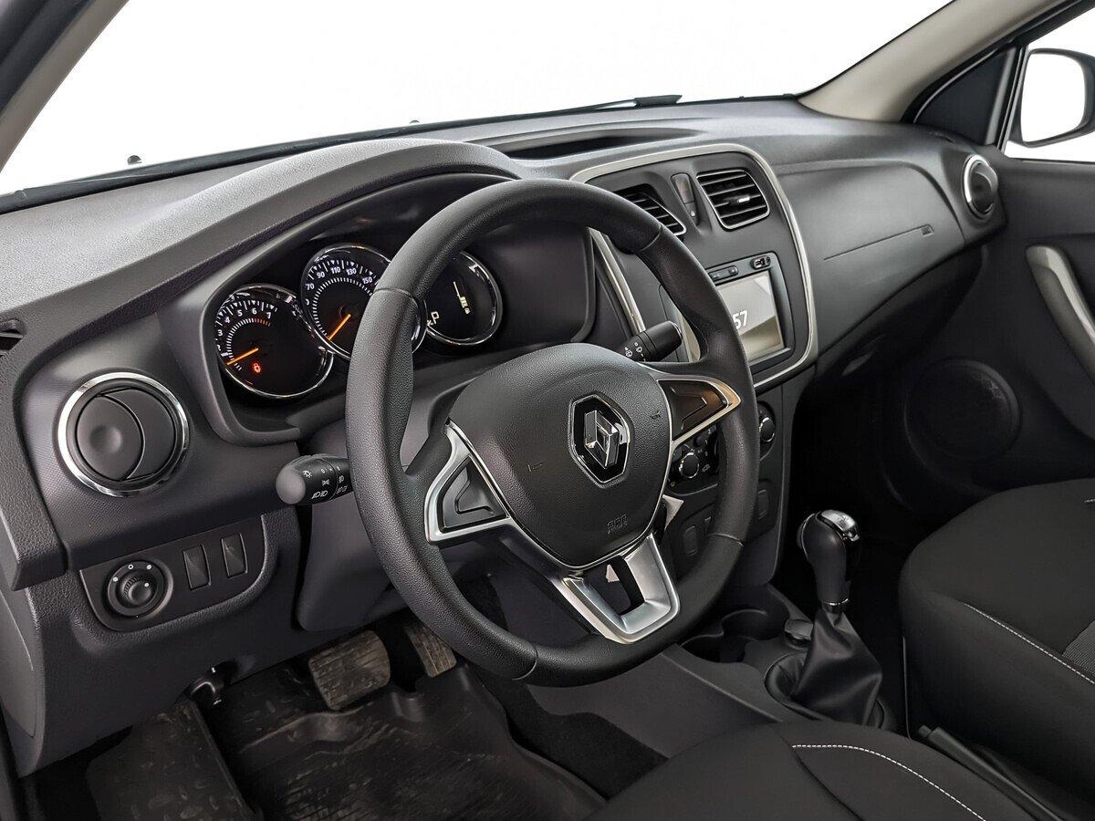 Renault Logan 2021, белый