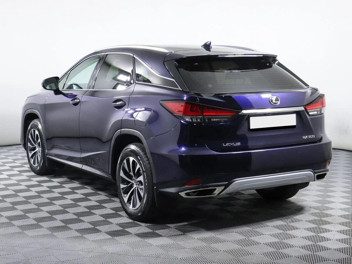 Lexus RX 2019, синий