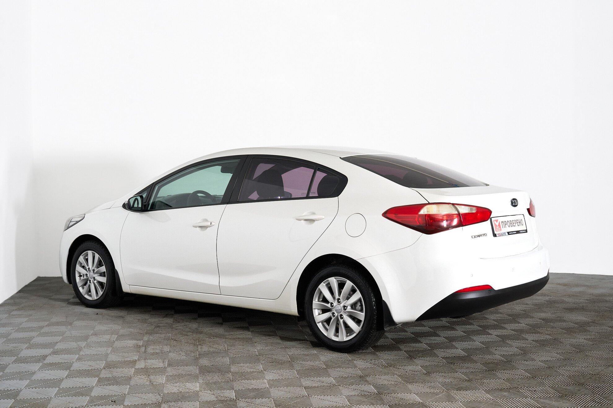 Kia Cerato 2015, белый