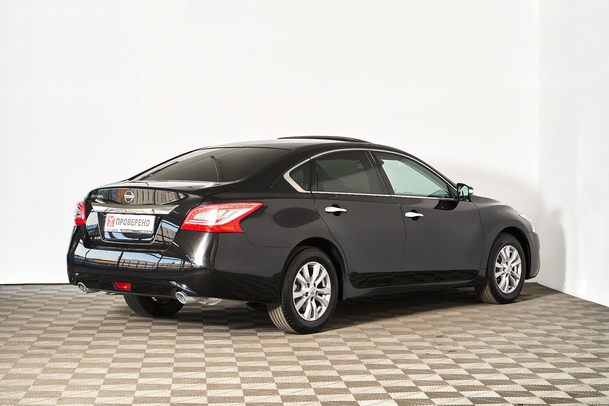 Nissan Teana 2014, черный