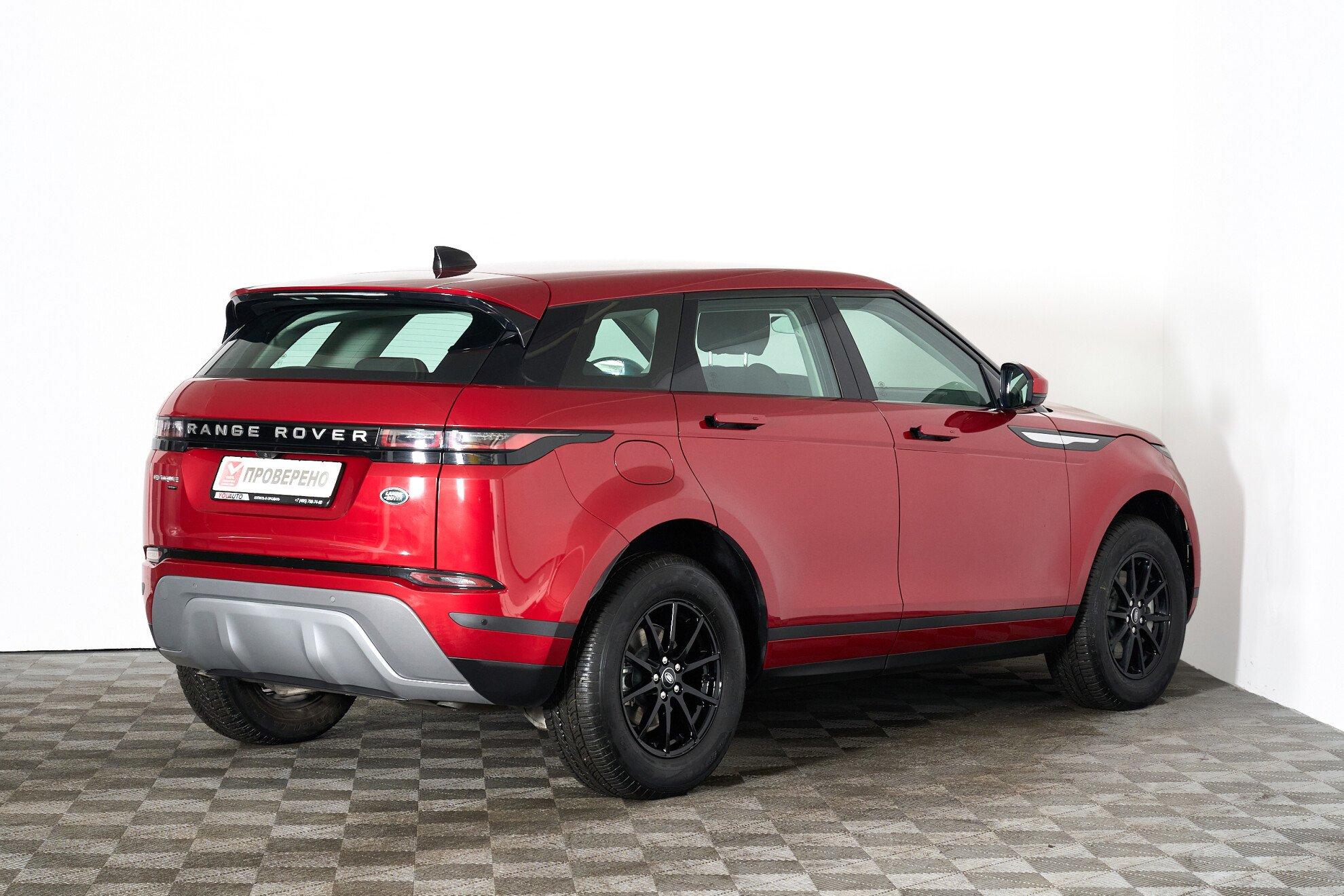 Land Rover Range Rover Evoque 2020, красный