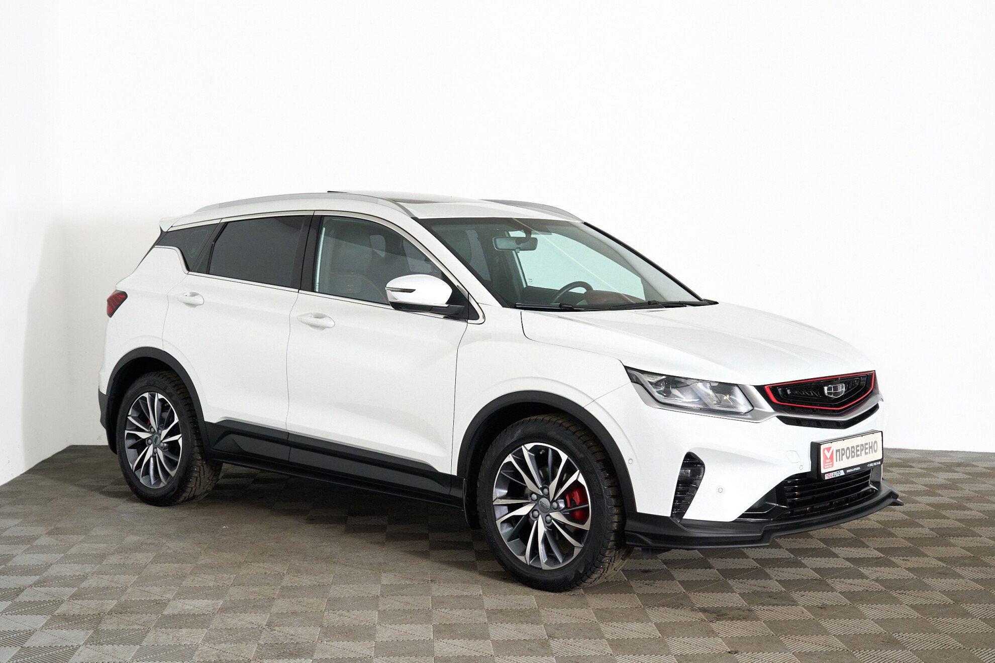 Geely Coolray 2021, белый