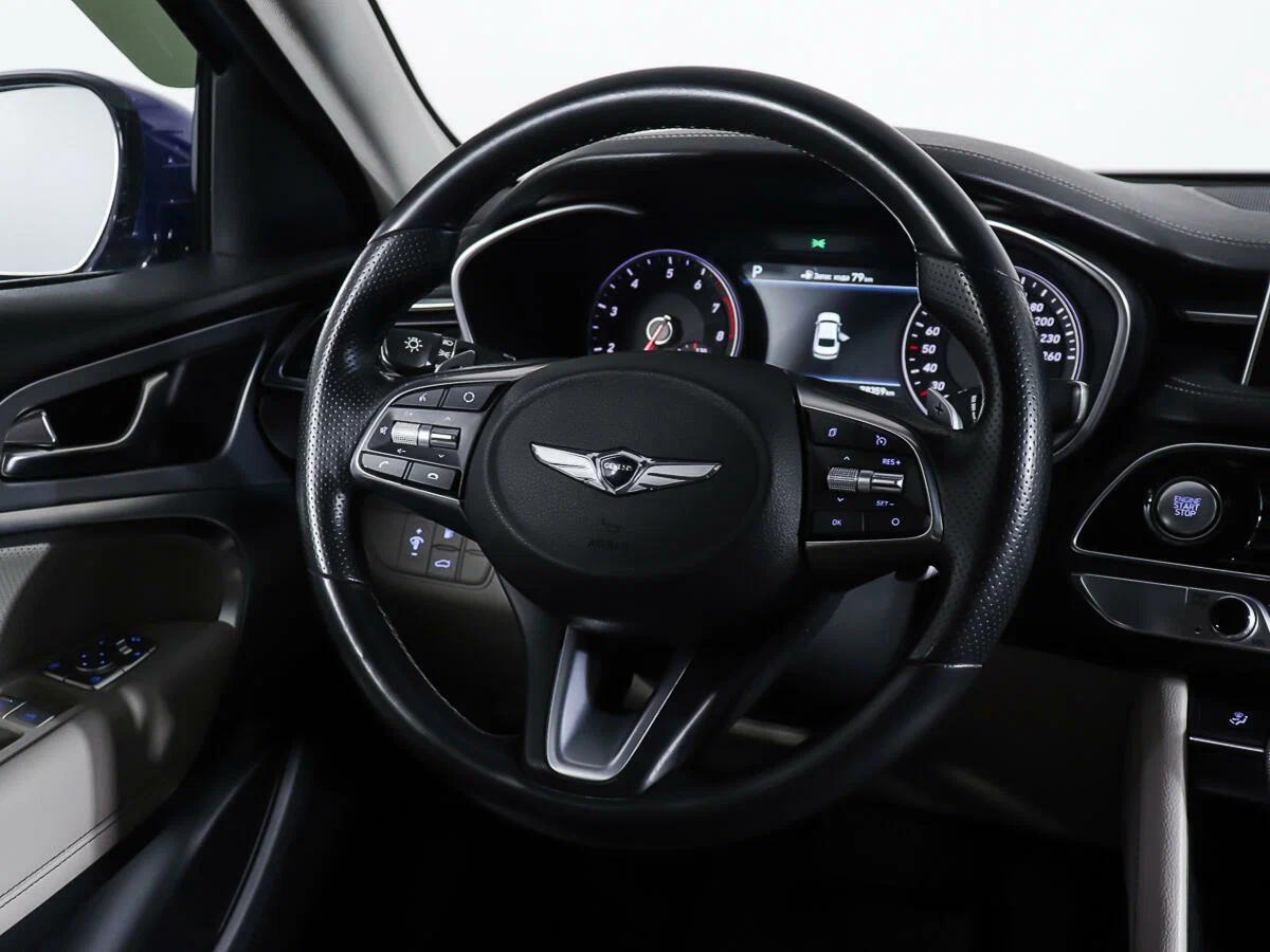 Genesis G70 2019, синий