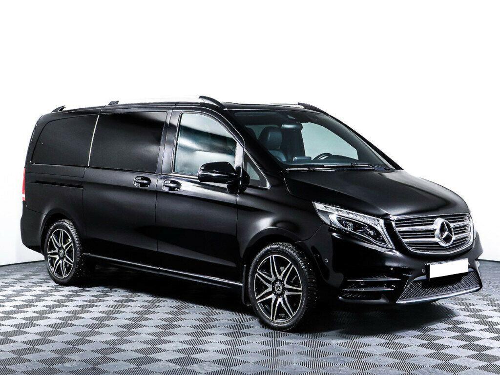 Mercedes-Benz V-Класс 2016, черный