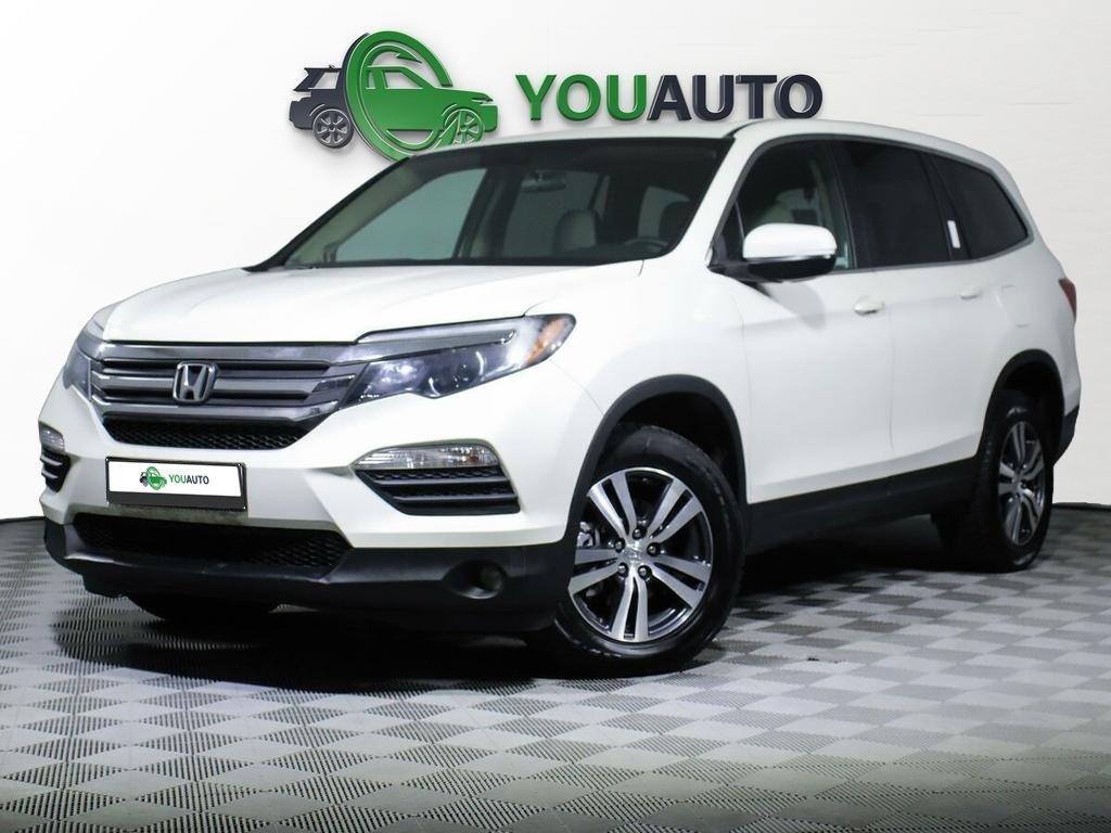 Honda Pilot 2018, белый