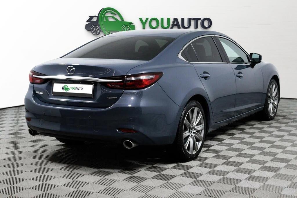 Mazda 6 2021, синий