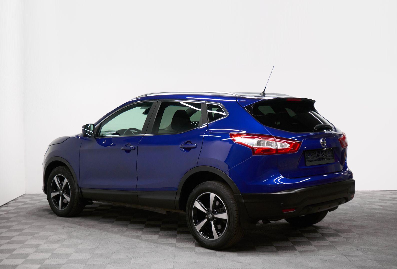 Nissan Qashqai 2014, синий