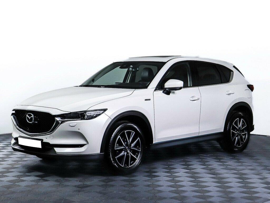 Mazda CX-5 2021, белый