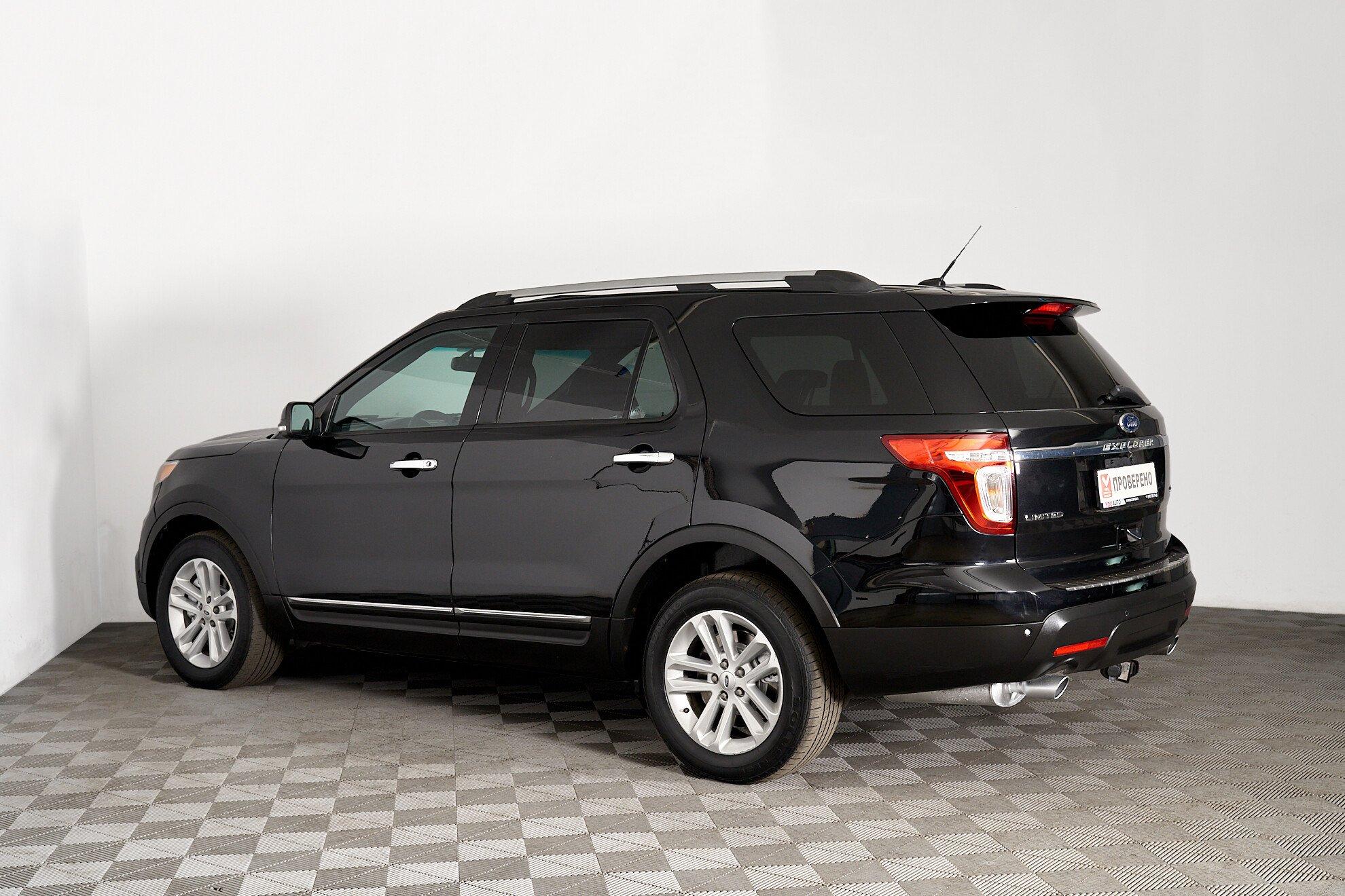 Ford Explorer 2014, черный