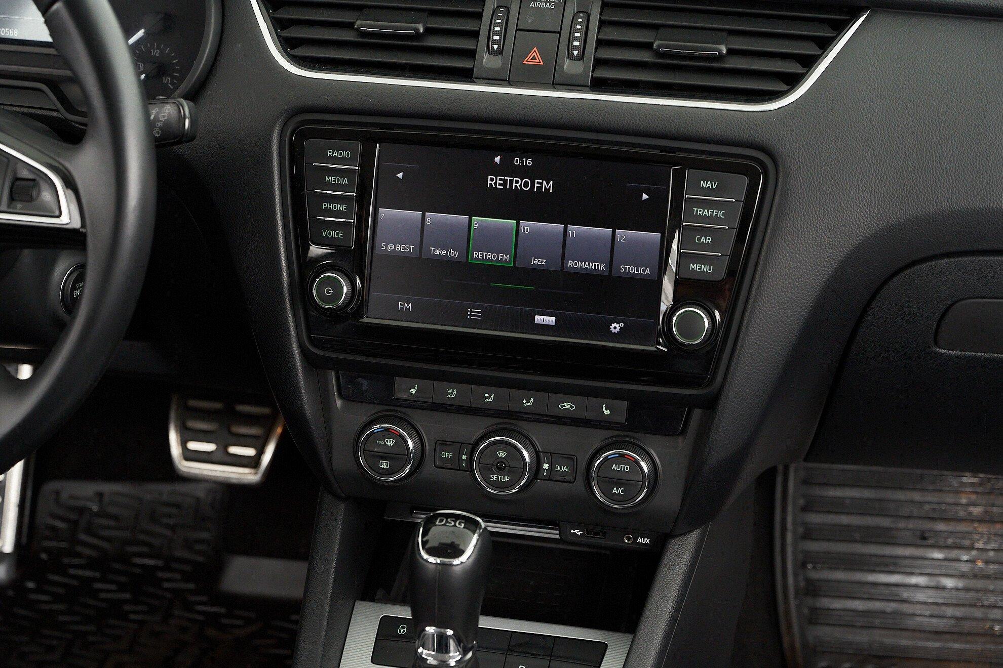 Skoda Octavia 2014, черный