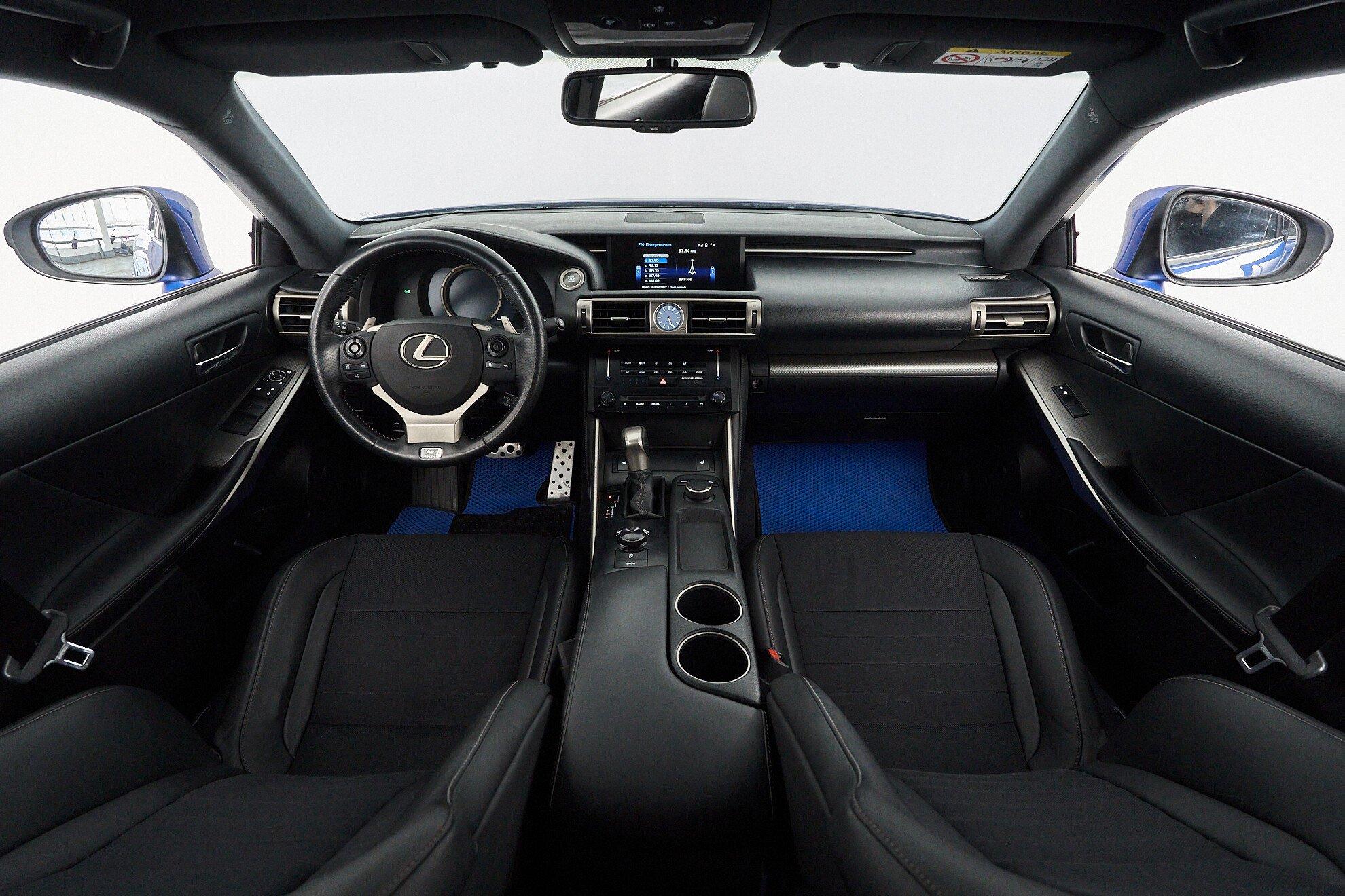 Lexus IS 2014, синий