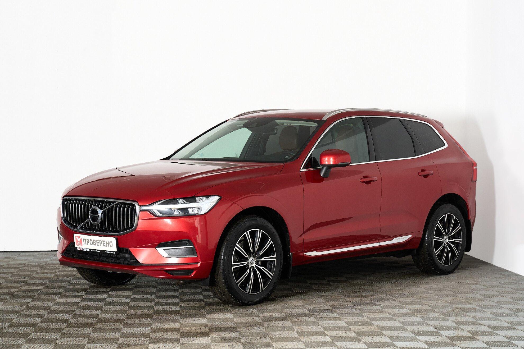 Volvo XC60 2019, красный