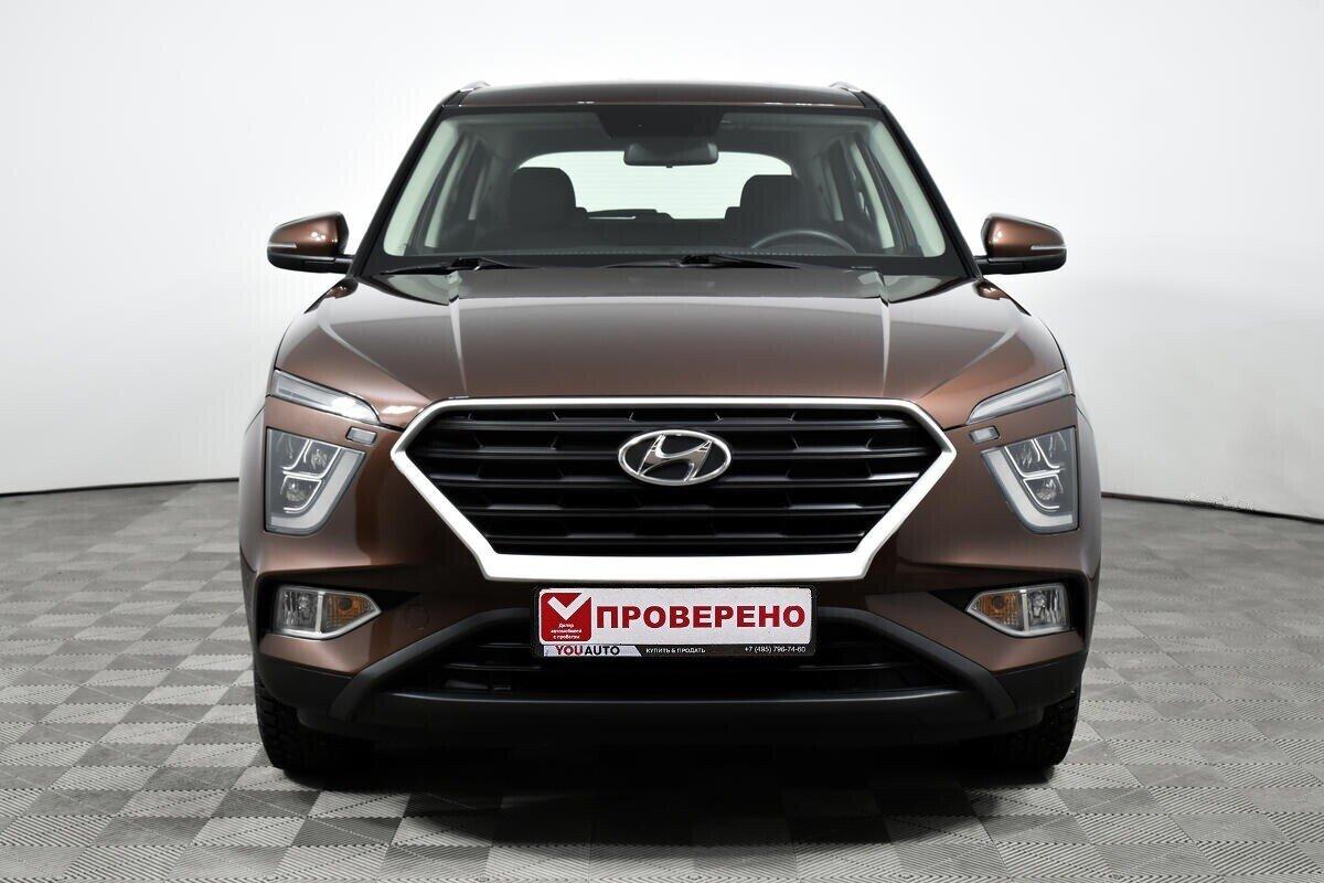 Hyundai Creta 2021, коричневый