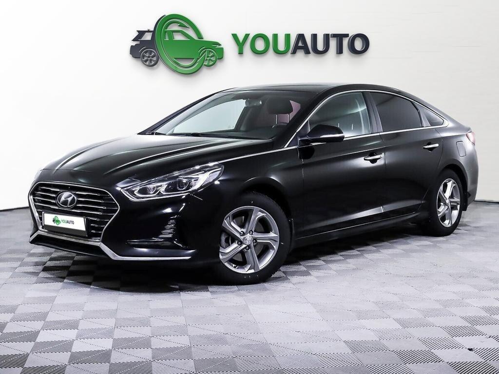 Hyundai Sonata 2019, черный