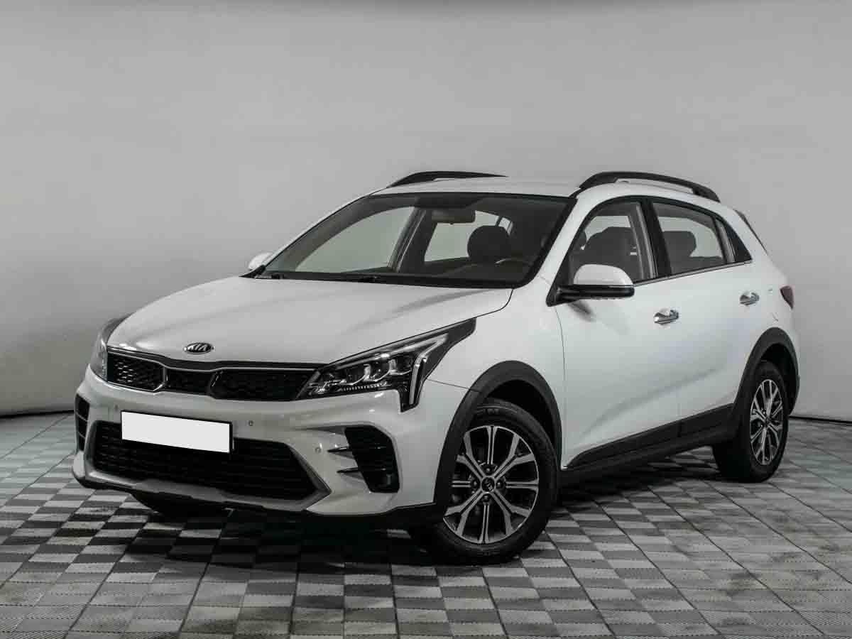 Kia Rio 2022, белый