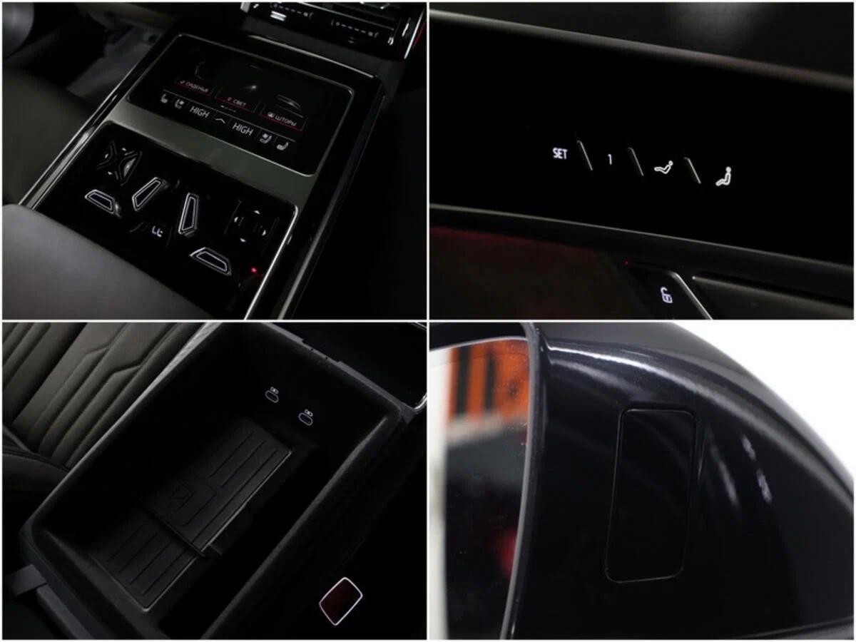 Audi A8 2021, черный