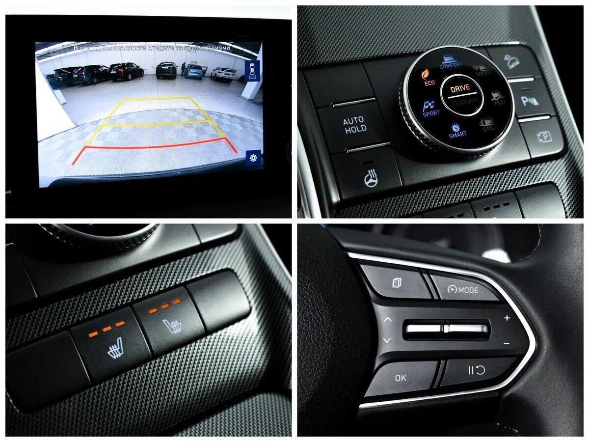 Hyundai Santa Fe 2024, черный