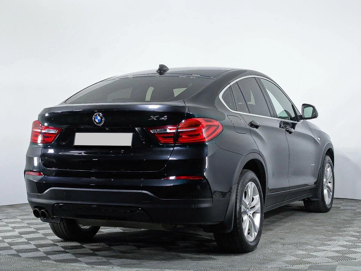 BMW X4 2017, черный