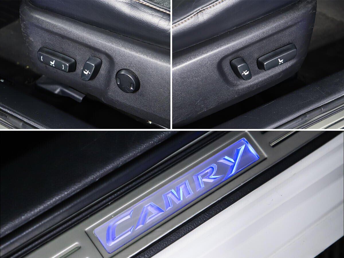 Toyota Camry 2017, белый