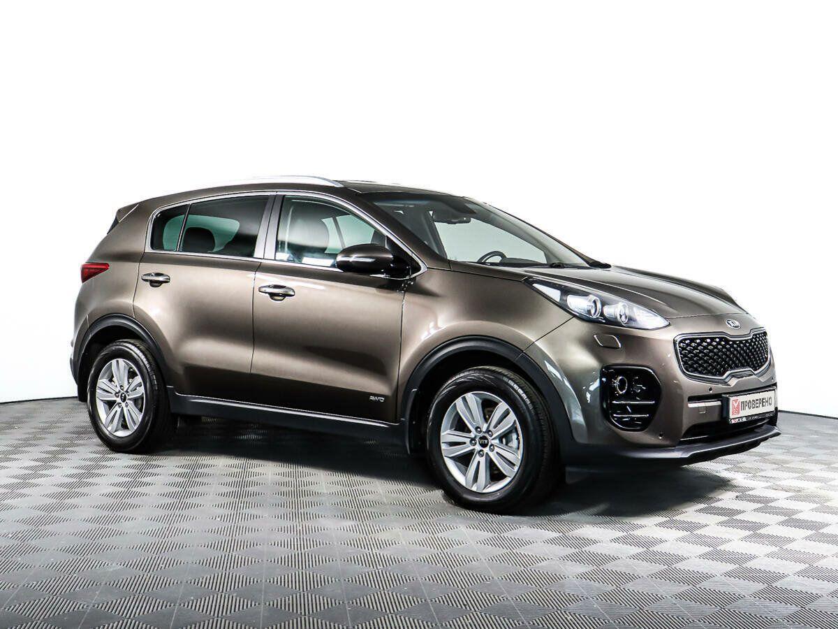 Kia Sportage 2016, коричневый