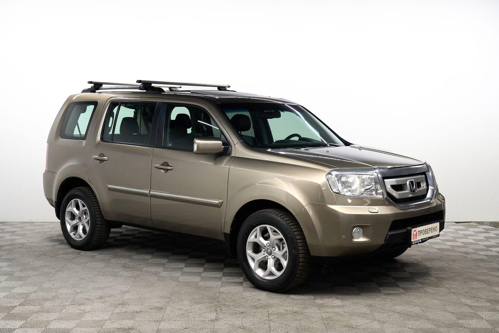 Honda Pilot 2010, золотой