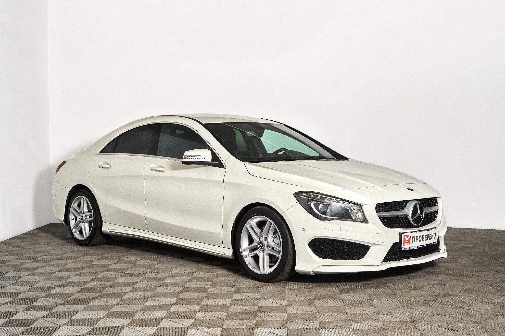 Mercedes-Benz CLA 2013, белый
