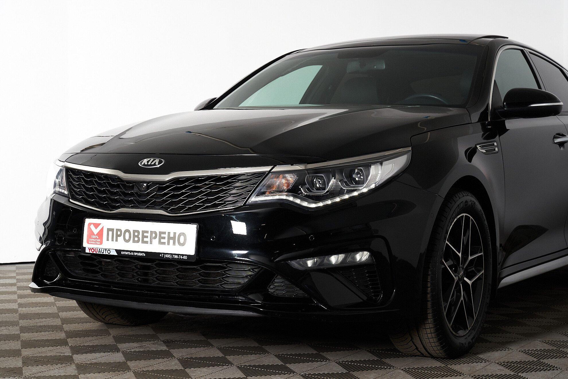 Kia Optima 2018, черный