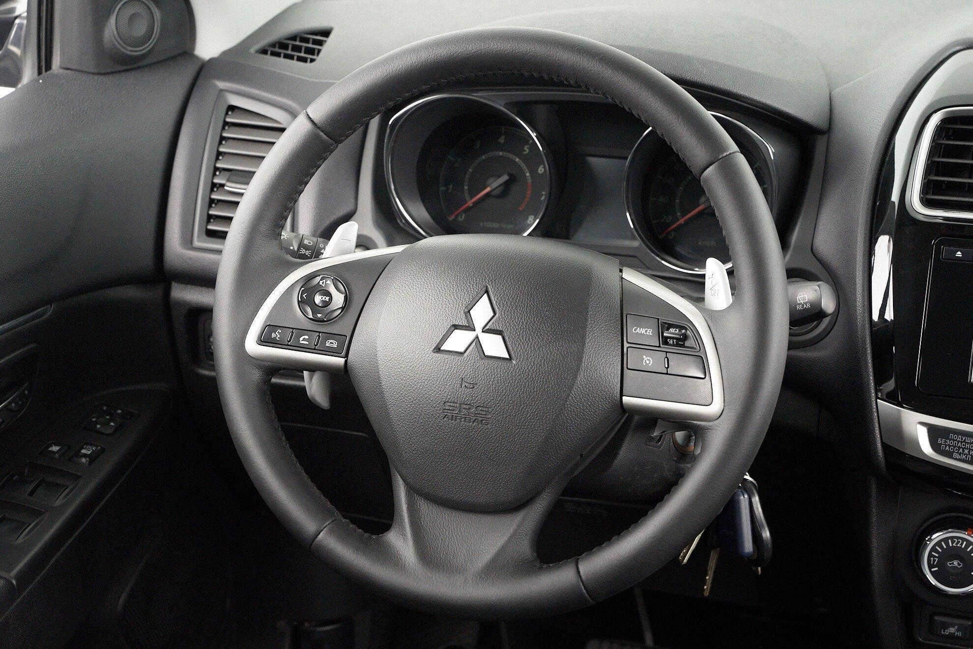 Mitsubishi ASX 2014, серый