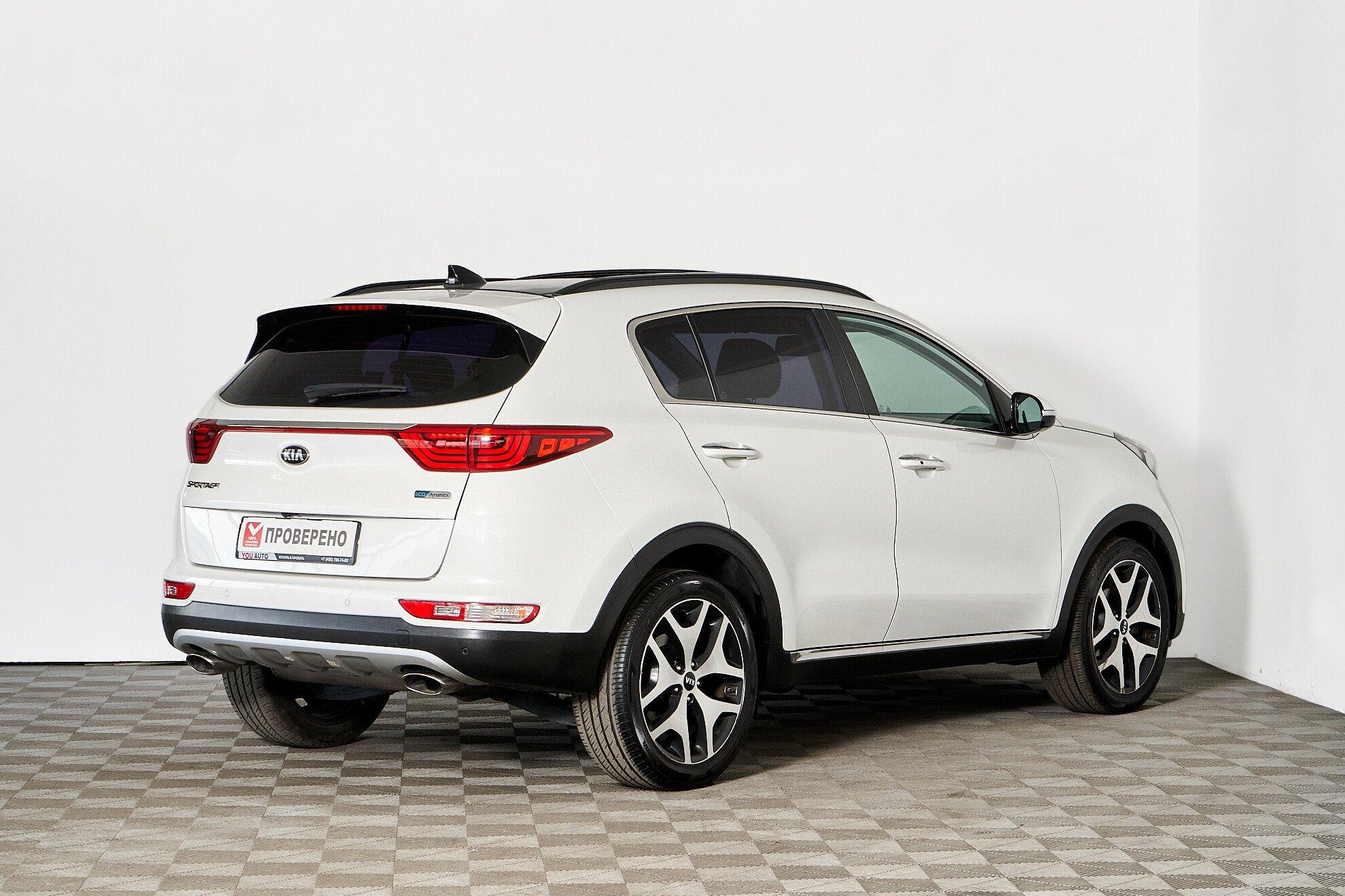 Kia Sportage 2016, белый