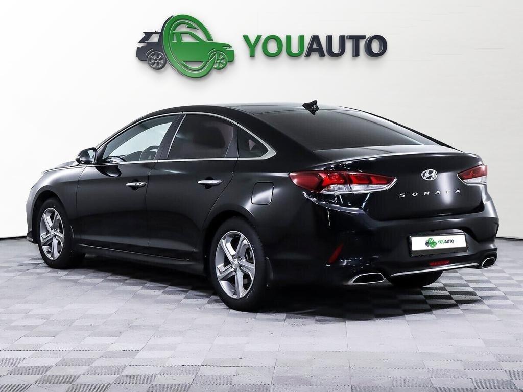 Hyundai Sonata 2019, черный