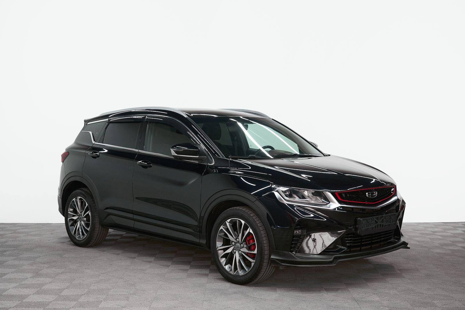 Geely Coolray 2021, черный