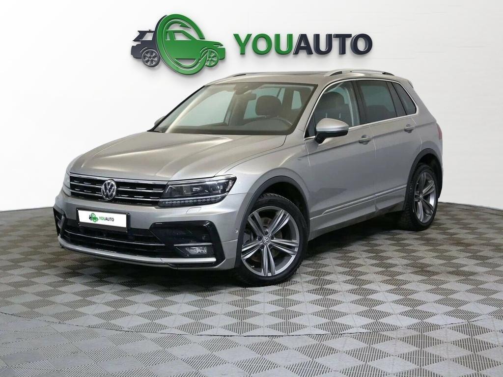 Volkswagen Tiguan 2019, серый