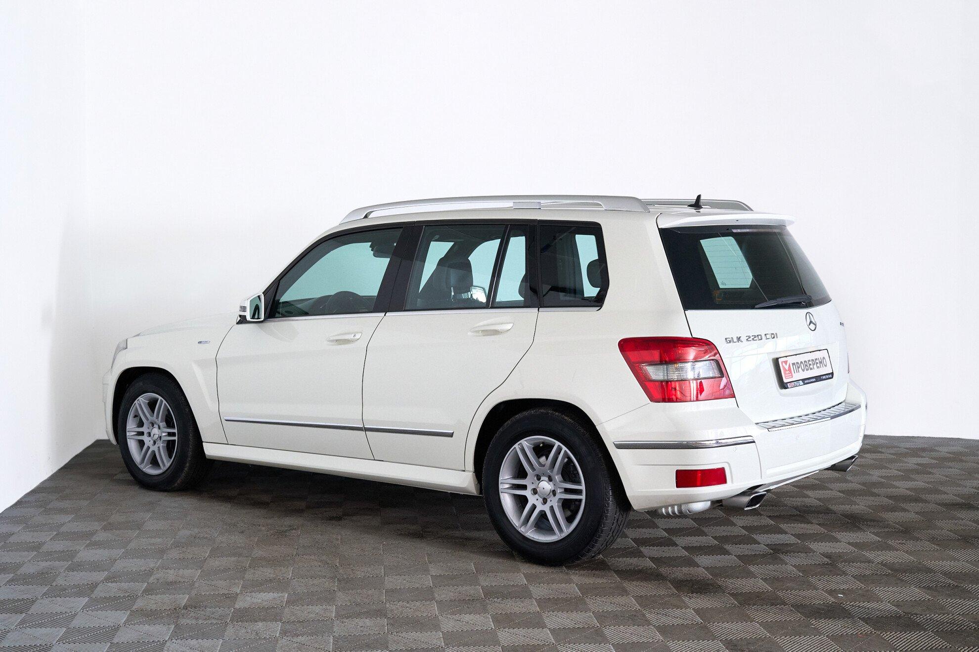 Mercedes-Benz GLK-Класс 2012, белый