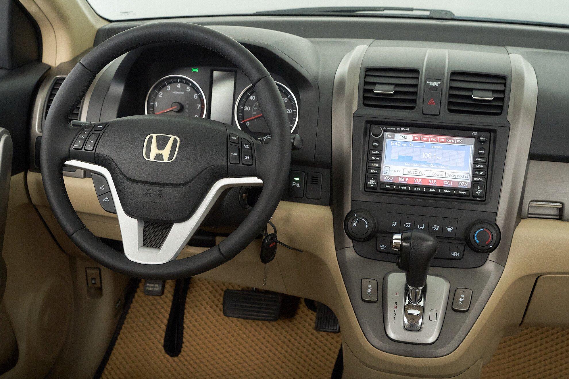 Honda CR-V 2008, черный