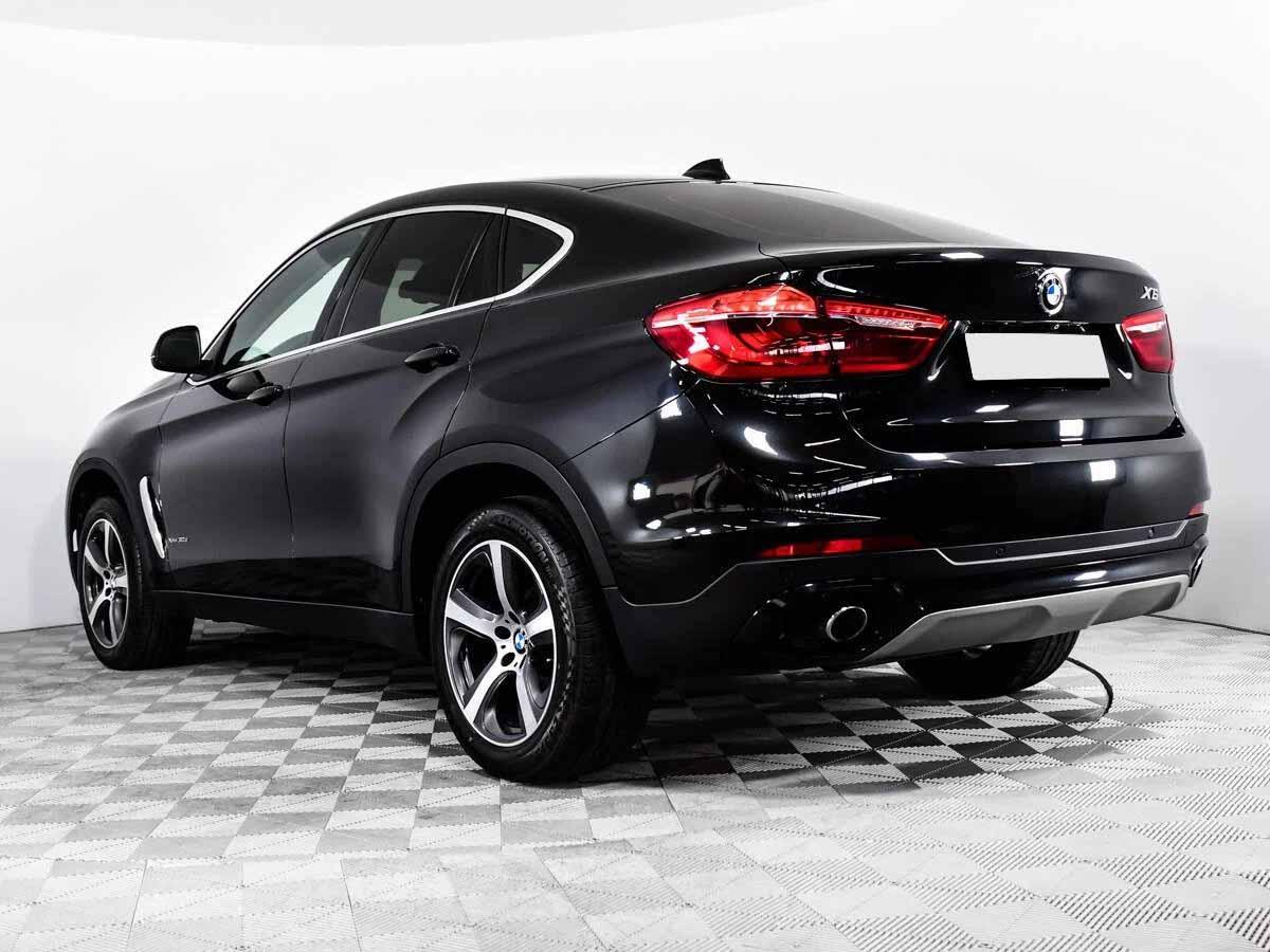 BMW X6 2016, черный