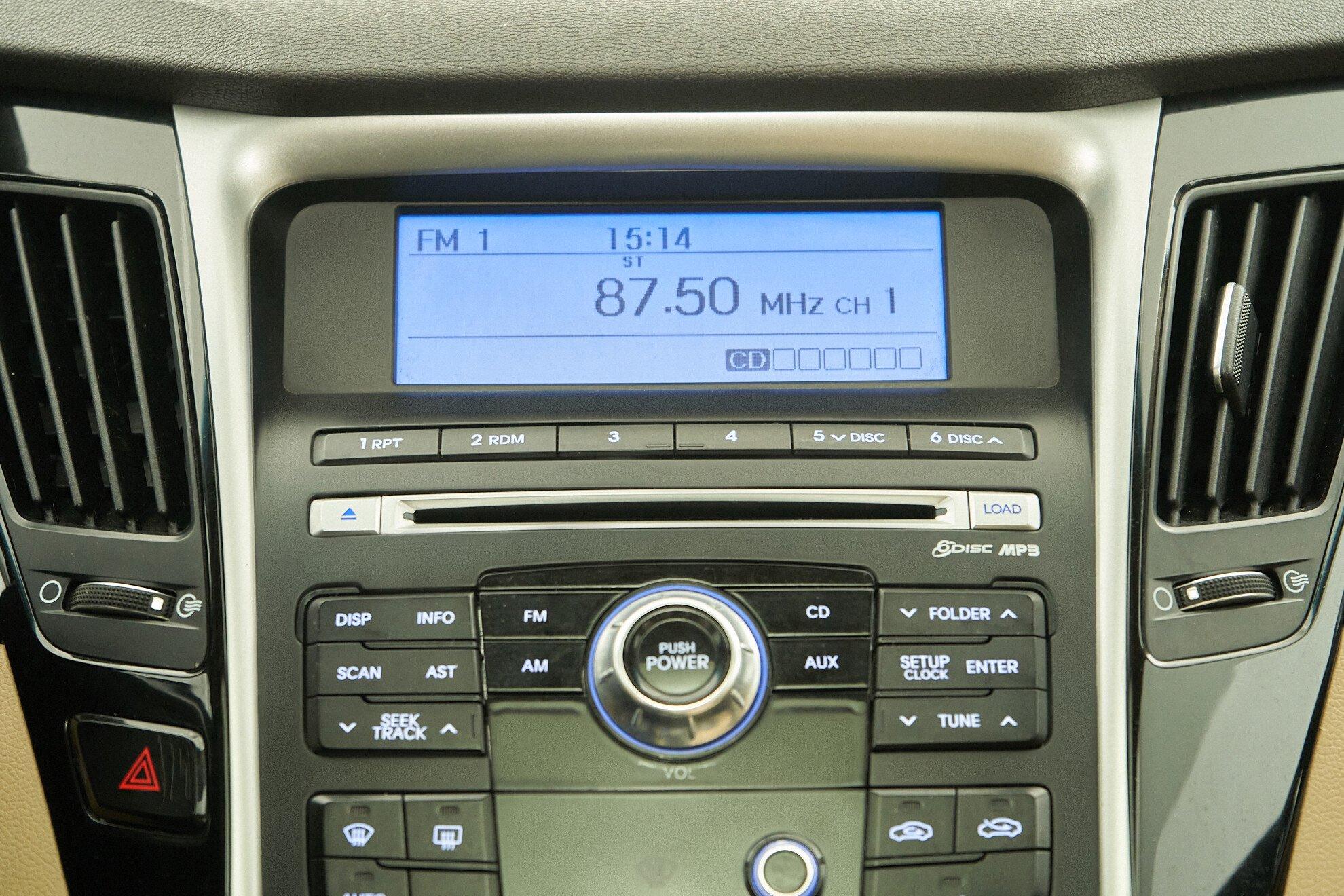 Hyundai Sonata 2011, черный