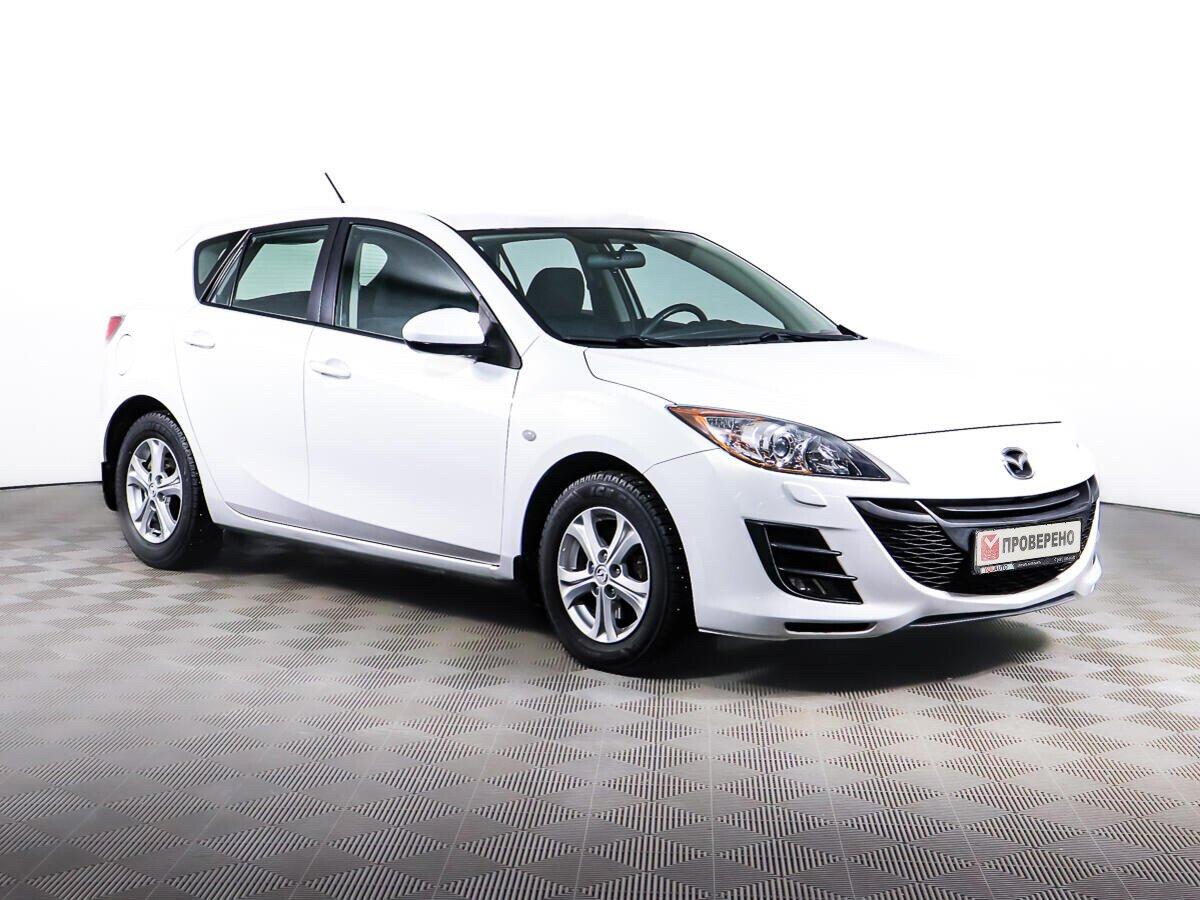 Mazda 3 2013, белый