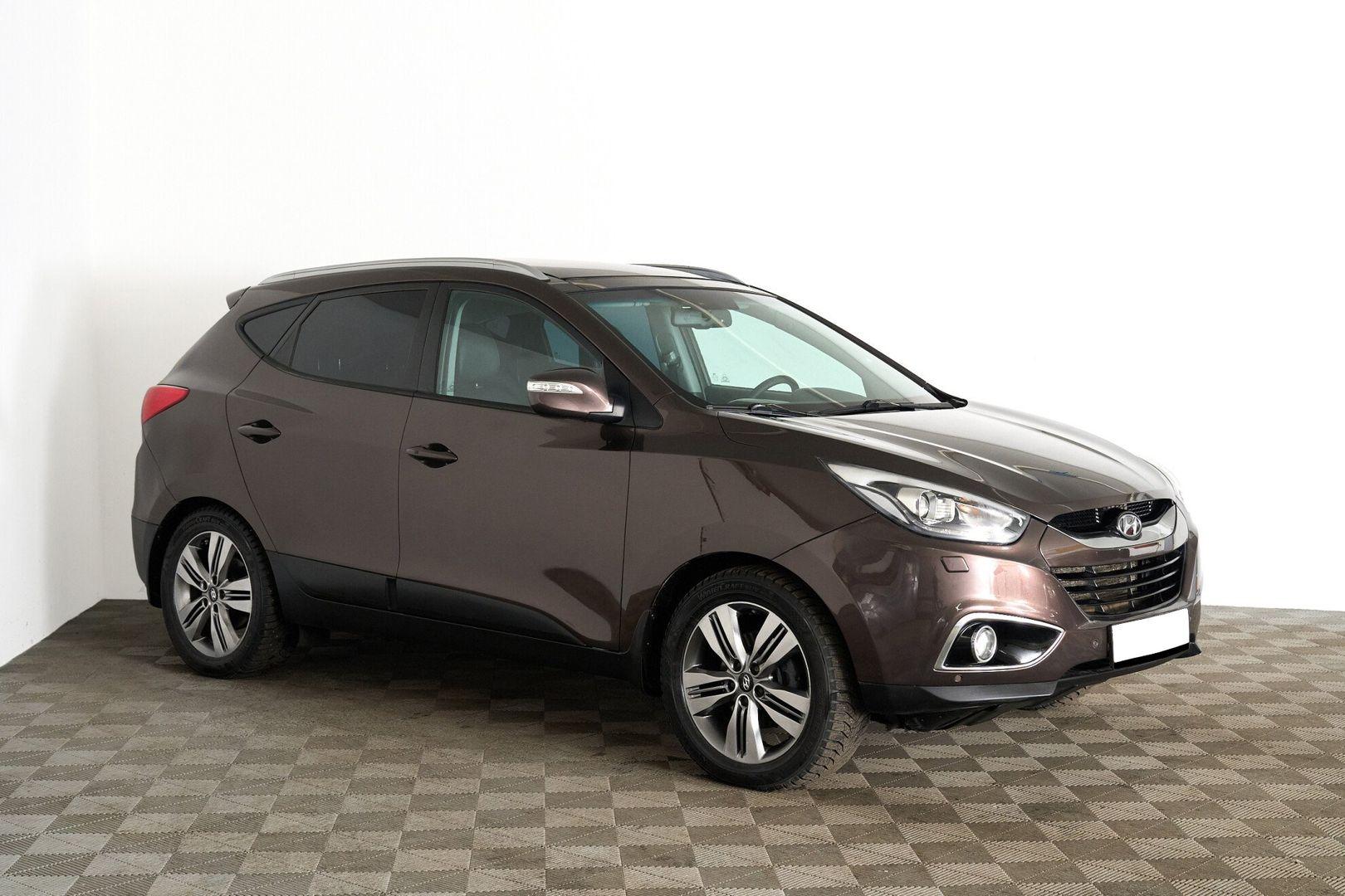 Hyundai ix35 2014, коричневый
