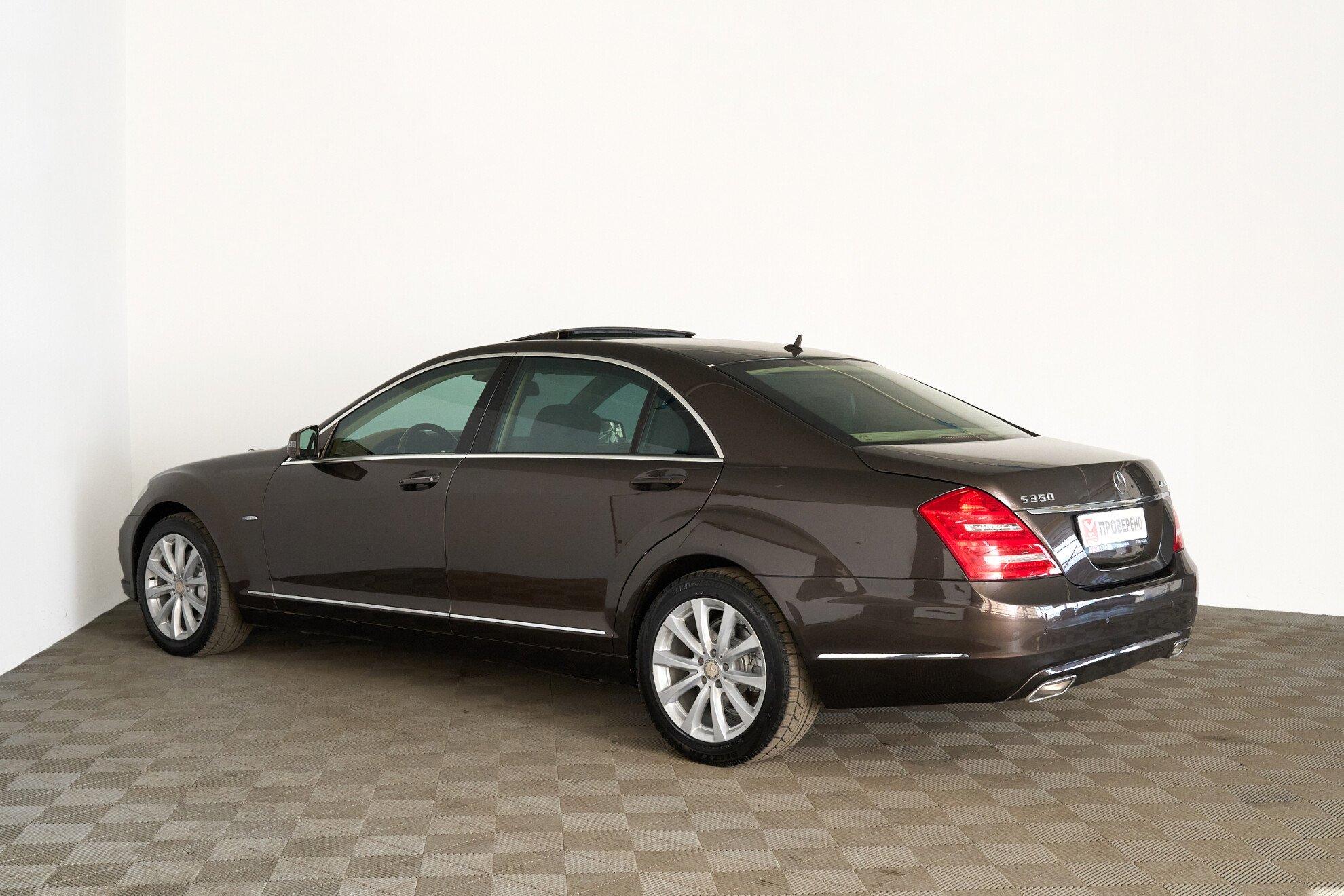 Mercedes-Benz S-Класс 2012, коричневый