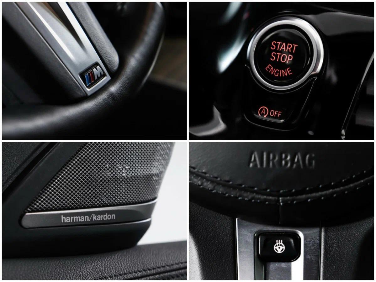 BMW 5 серии 2019, синий