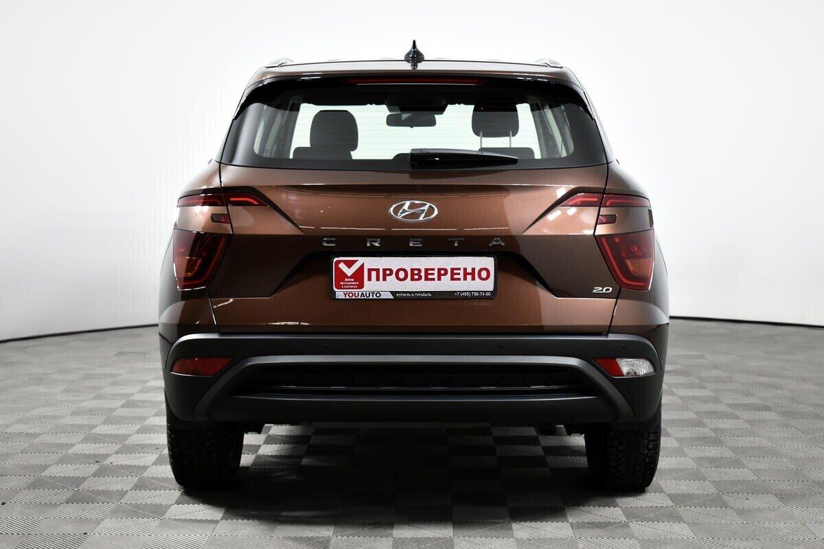 Hyundai Creta 2021, коричневый