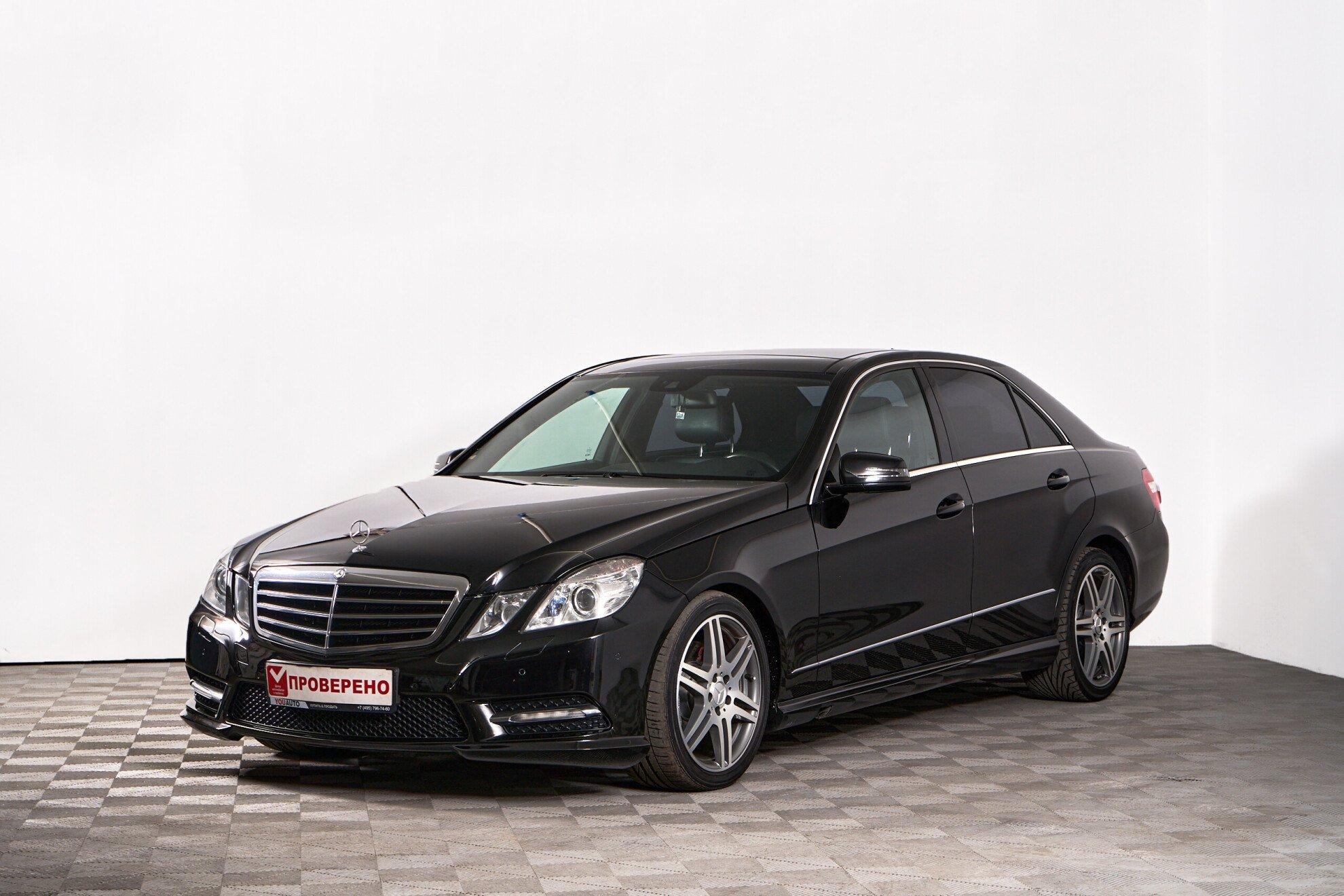 Mercedes-Benz E-Класс 2012, черный