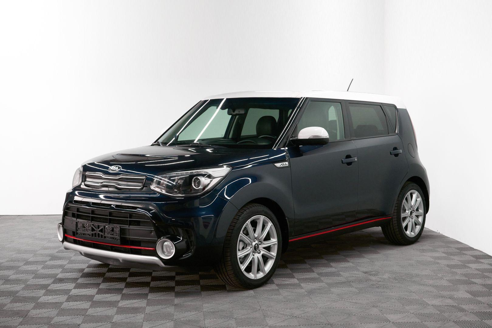 Kia Soul 2017, голубой